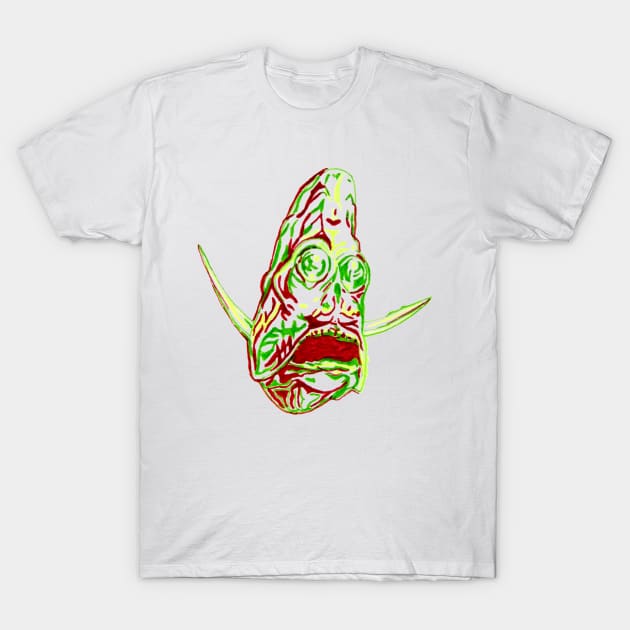 Deep Sea Hatchetfish T-Shirt by RaLiz